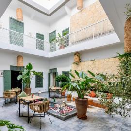 Riad Villa Wengé & Spa, hotell i Marrakech