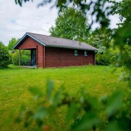 Log cabin in the Baltic Sea resort of Dampland, hotel u gradu 'Damp'