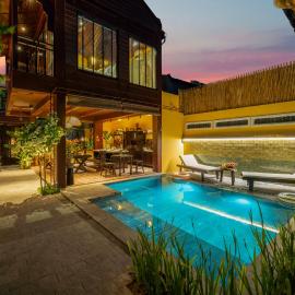 DEMIN VILLA HỘI AN - POOL & BBQ Gaden