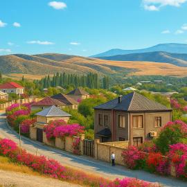 Shabran Pearl Oasis - Family Garden House - Ailəvi Bağ Evi, hotel i Surra