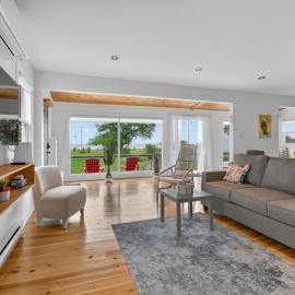 La Bellevue ocean views, nice sandy shore beach, hotell i Grande-Digue