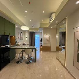 Muji Style 2BR 3 Beds Apartment at Podomoro Medan - Direct Mall