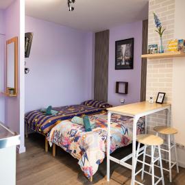 Cozy compact studio France