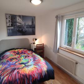 Small Double Room, bed 140x200cm, in very quiet and cosy house!, hotel a Dübendorf