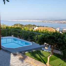 Viewtifullvillas with private Pool & Sea view