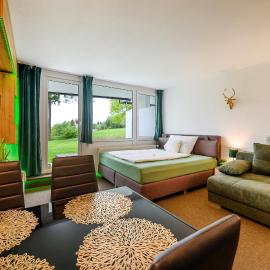 Green Wellness Pools Saunas Apartment with Alpine view Terrace, hotel v destinaci Sankt Englmar