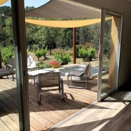 Villa Et au milieu coule un ruisseau - Piscine, jacuzzi privé, boulodrome