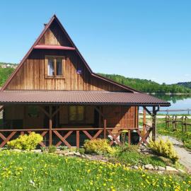 Domek nad Soliną 50 m od jeziora - Zawóz