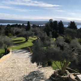 Villa Karolina Großes Ferienhaus Meerblick 2000qm Garten Familien Gruppen Insel Lošinj