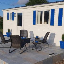La quinta olac acogedor bungalow independiente, viešbutis mieste Pedreira