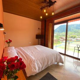 Cabañas Armonía y Jardín de Orquídeas，明多的飯店