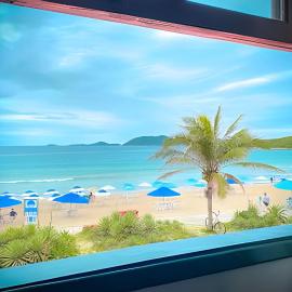 Flat Ancora 202-A Vista maravilhosa do mar