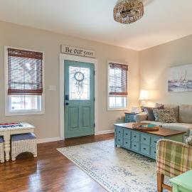 Walk to Town & River: Charming Home in North East!