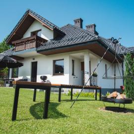 Apartament Słoneczna Rapsodia - Dwupoziomowy Apartament z Widokiem, Tarasem i Ogrodem