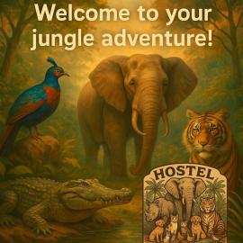 HOSTEL ANIMAL LOvE, hotell i Sauraha