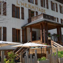 Hôtel l'Hermitage, hotel i Brides-les-Bains
