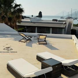 The Vulcano Terrace, hotel Vulcanóban