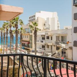 CENTRAL Bugibba Square 3BED apartment by Homely!