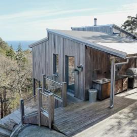 Kjerringvik में, होटल Modern Cabin On Rock At Kjerringvik