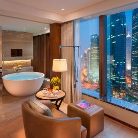 शंघाई में, होटल Mandarin Oriental Pudong, Shanghai
