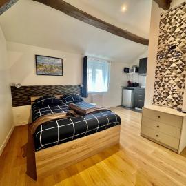 Studio Oslo-Charme & calme en Centre ville à pied avec parking gratuit