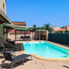 Villa avec piscine a 6 min du port Saint-Cyprien