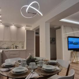Apartament Zamkowa Park z widokiem na Zamek krzyzacki z XIV wieku , ogród, rzekę i kanał węgorzewski