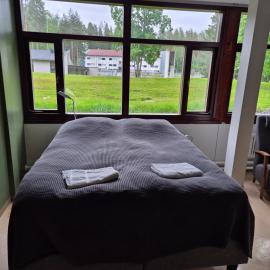 NATO bunker with nice bed and appliancies