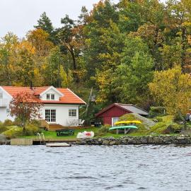 Modern Captain's House On Beautiful Skåtøy, Hotel in Kragerø