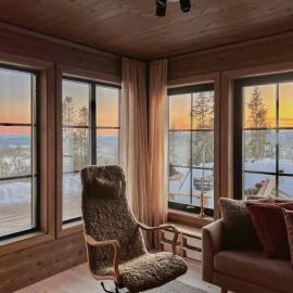 Modern Family Cabin By Tempelseter Ski Trails, hotel en Eggedal