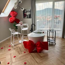 Студио с вана и гледка в "The House" с Термална зона