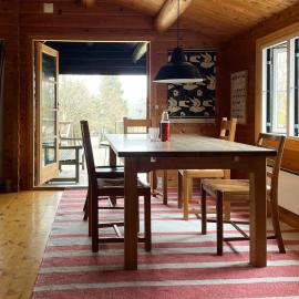 Norwegian Log Cabin Near Beach And Nature