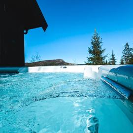 Skeikampen cabin with mountain view, jacuzzi, and 8 bedrooms, hotel di Aulstad