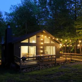 Luxurious Cabin by Lakes & Ski، فندق في Lake Ariel