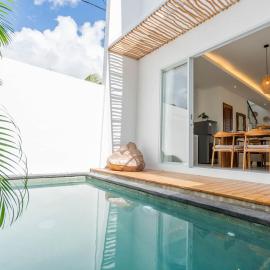 Sunrise Bliss #6 Canggu 2BR Private Pool Villa By Bali Bliss Properties, hotel en Buduk
