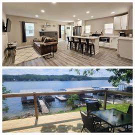 Newly remodeled waterfront home, hotel in Rocky Mount