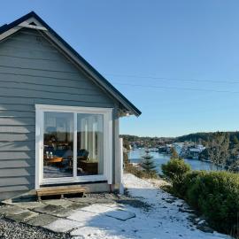 Seaside Cabin With Archipelago Views In Radøy – hotel w mieście Bøvågen