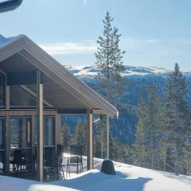 Lalm में, होटल Modern Cabin With Panoramic View On Bringsfjellet
