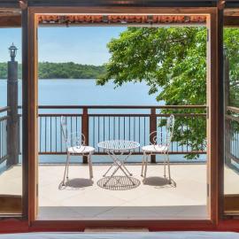 SaffronStays Suvarna Sangam riverfront villa with boat rides, candlelight dinners & backwater views in Udupi, hotel i Udupi