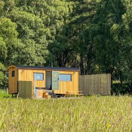 Kilmorack में, होटल Cnocvann Croft Shepherd Huts