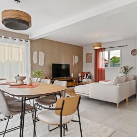 Maison neuve haut de gamme - 4 chambres, terrasse, jardin, parking