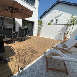 Maison 2 ch proche plages Anglet、アングレットのホテル