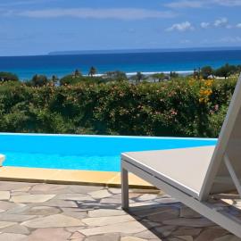Les villas "Fenêtres Sur Plage" - Villas Créoles de charme , vue exceptionnelle face mer et plage & piscines privées indépendantes vue mer
