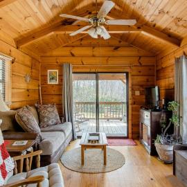 Willow Pond Cabin that is peaceful and quiet, hotel a Asheville