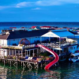 Aloha Mabul Scuba Lodge, hotel in Pulau Mabul 