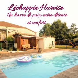 L'échappée Huroise, piscine et spa privatifs, hotel a Hure