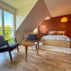 Studio calme à 3 min de l'hôpital de Chartres, hotel a Le Coudray