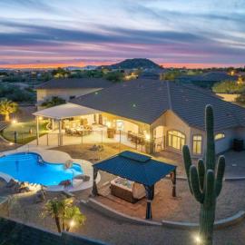 4BR Mesa Mountainside Retreat with Pool Hot Tub and Games