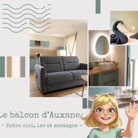 Le Balcon d'Auxane - Entre ciel, lac et montagne