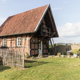 Fachwerk-Treppenspeicher, Ruhe auf dem Land, Haustiere willkommen, Leihfahrräder, 24-7 check in، فندق في Kirchlinteln